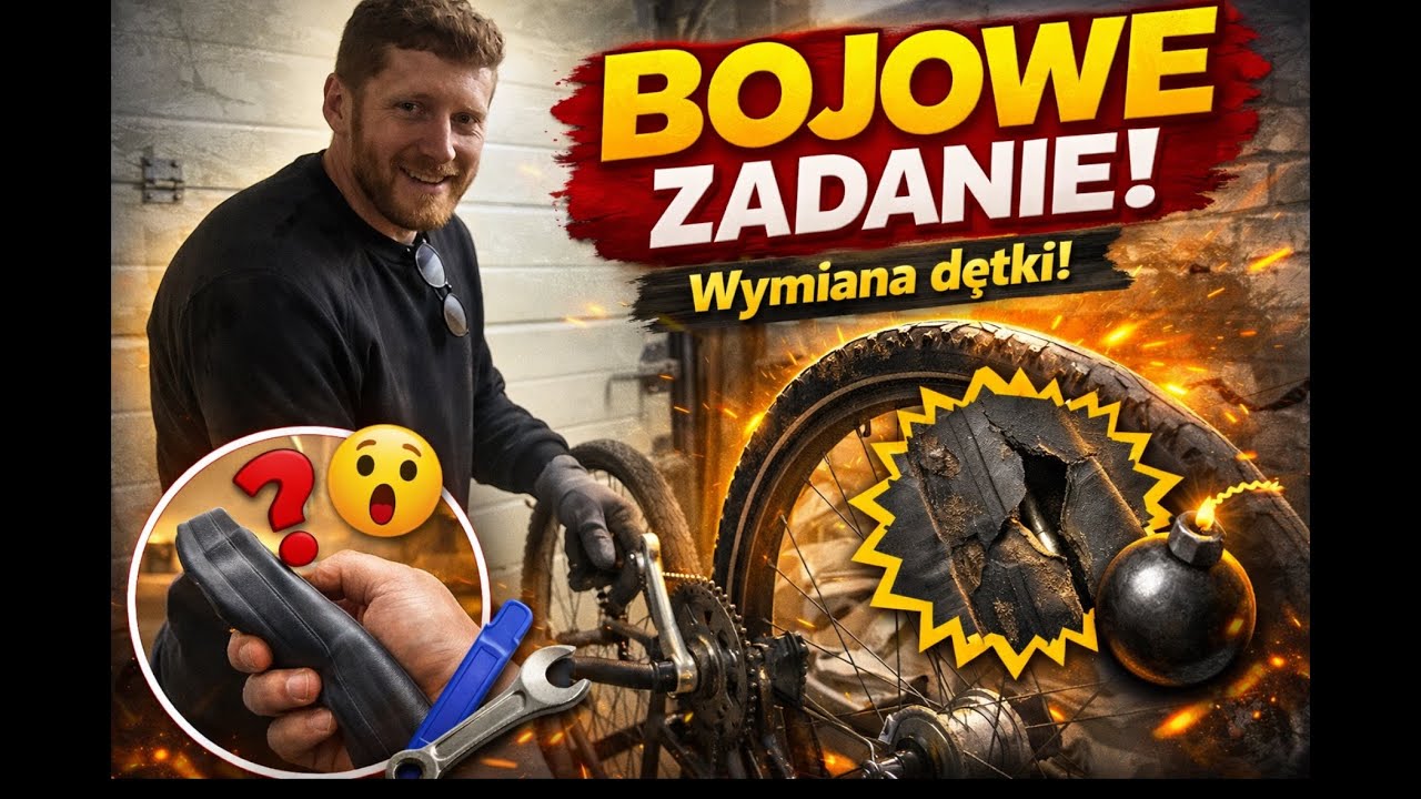 Wymiana dętki w rowerze -czy sobie z tym poradzę? 
