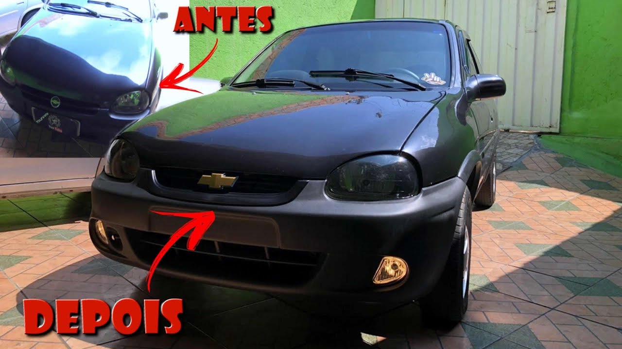 COMO TROCA PARA-CHOQUE DO CORSA ANTIGO PARA CORSA MAIS NOVO