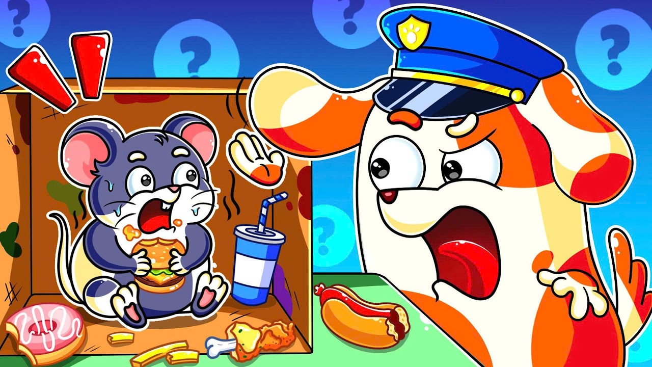 Police & Jerry - Chase at the Fast Food Restaurant 🍔| Funny Stories | Kids Cartoon | Hoo Doo