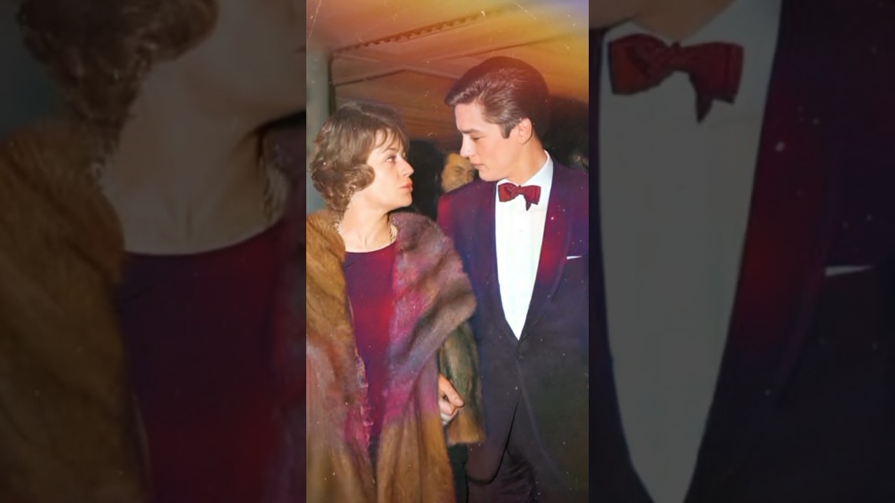 Alain DELON & Annie GIRARDOT. Nostalgia.