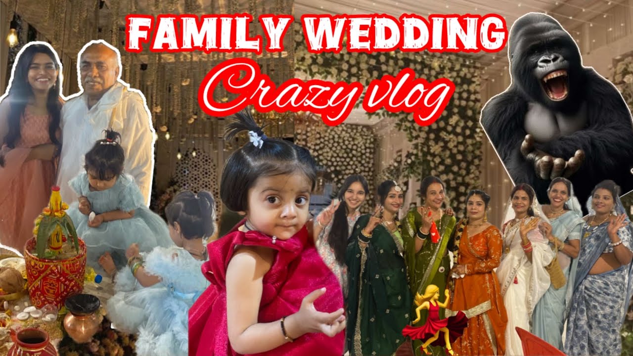 🧿✨Indian Wedding Vlog 💃Family Wedding #familywedding #shadivlog #dailyvlog #funny #indian #family ly