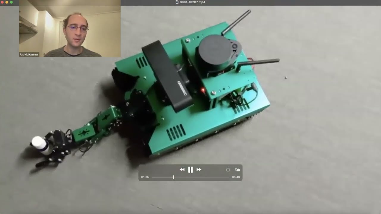 ONA v0.9.0: Playing Fetch with Henry the robot