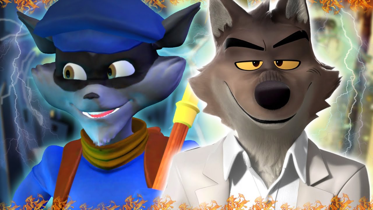 Sly Cooper VS Sr. Lobo (The Bad Guys) - BATALLAS NORMALES DE RAP - GermiUwU Ft. Gente güay :3