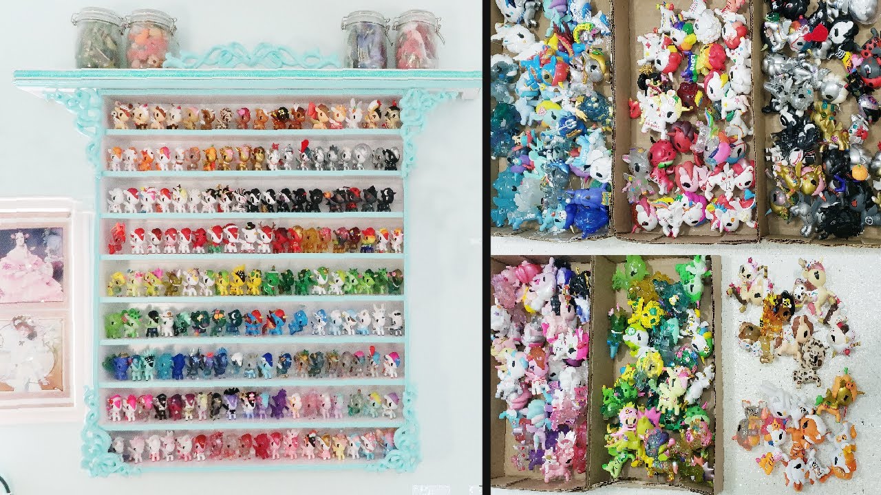 Building a shelf for my collection of 150+ UNICORNS!