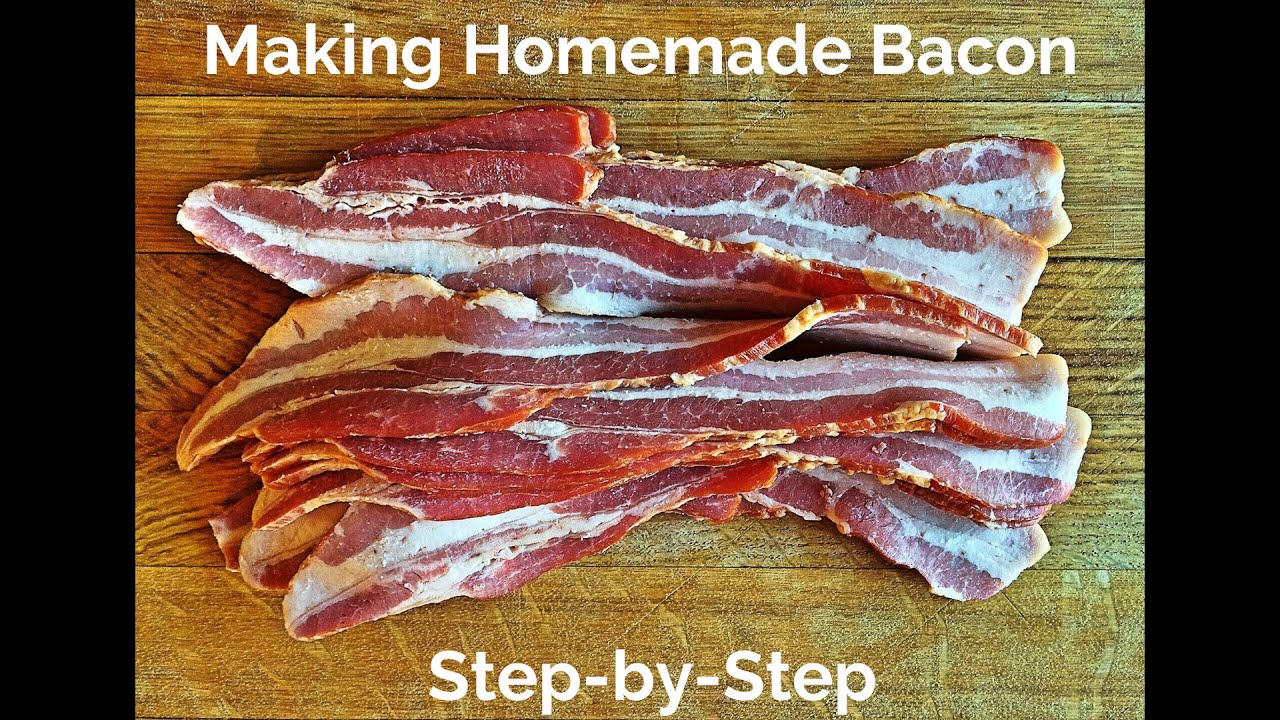 Making Black Pepper Bacon at home is super simple