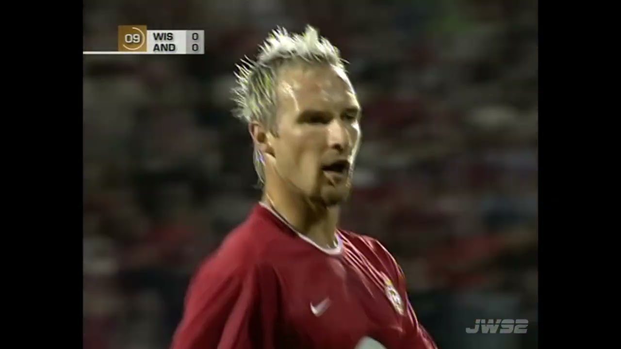 2003.08.26 Wisła Kraków 0 - Anderlecht 1 (Full Match 60fps - 2003-04 Champions League qualifying)