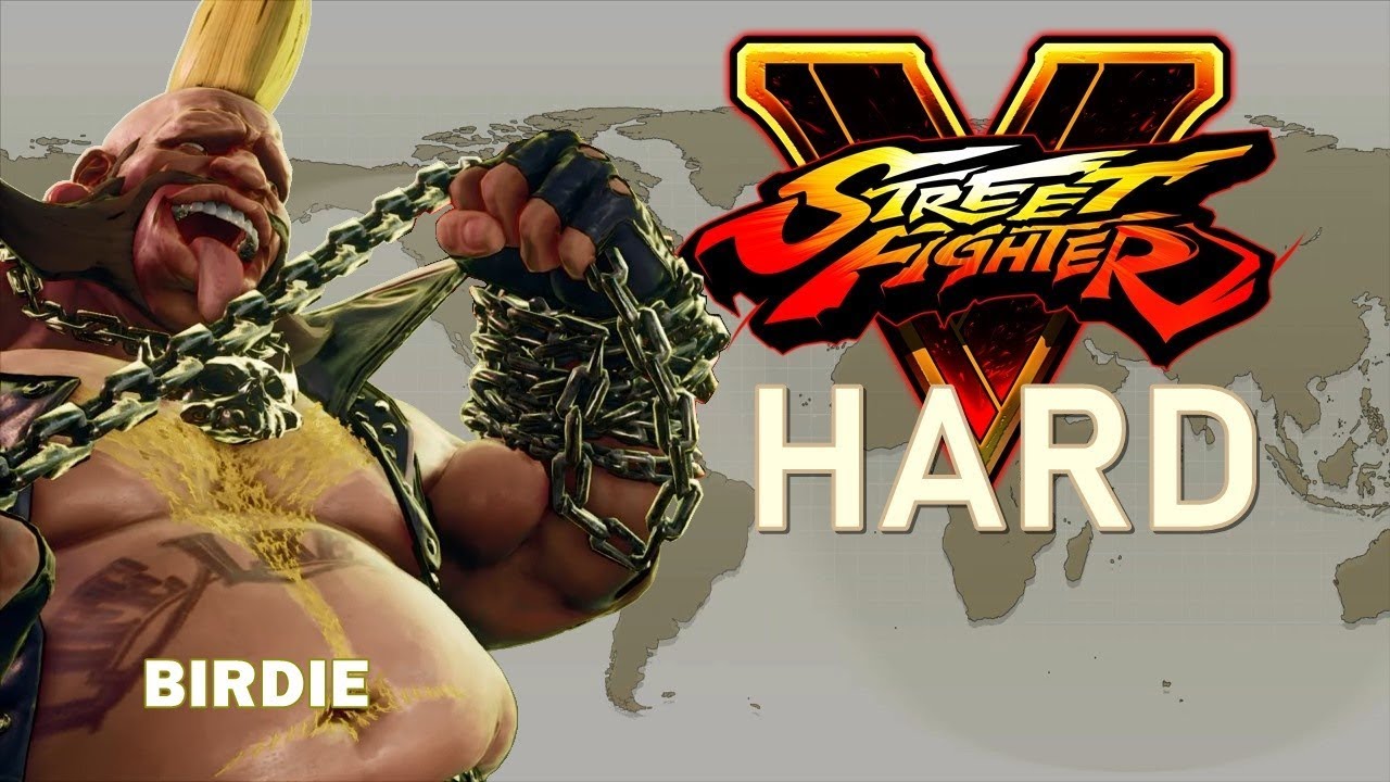 Street Fighter V - Birdie Arcade Mode (HARD)