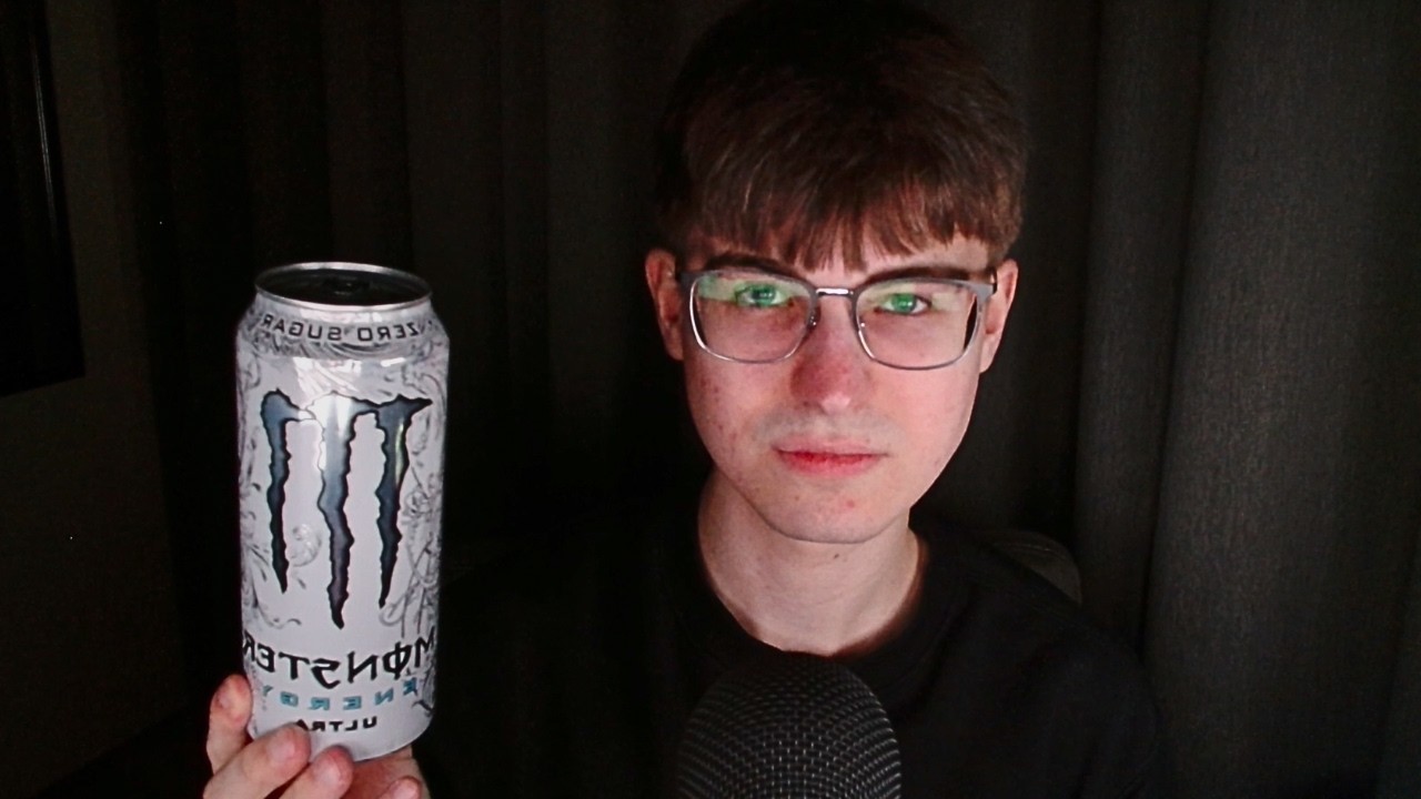 ASMR Rambling About Space & Drinking Monster Energy Ultra