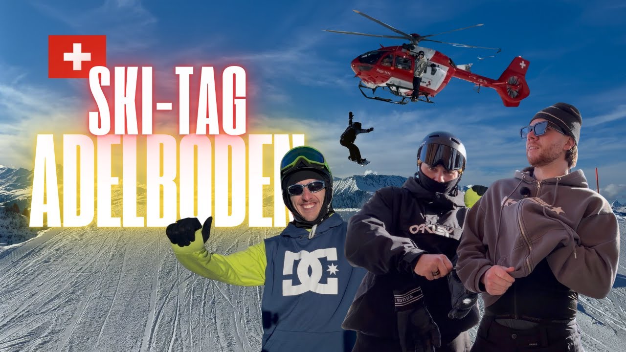 SKIFAHREN in ADELBODEN🇨🇭Das SCHÖNSTE SKIGEBIET der SCHWEIZ?