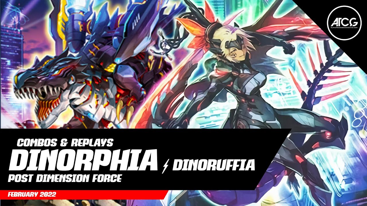 Yu-Gi-Oh! DINORPHIA / DINORUFFIA Deck  Combos & Replays 🎥 | Post Dimension Force