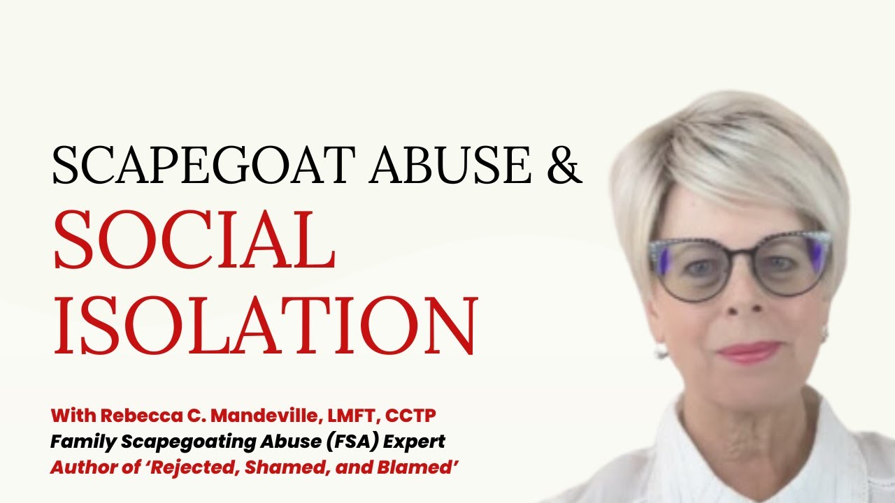 Why Scapegoats Struggle With Social Isolation (6 Reasons)  #scapegoat  #toxicfamily  #cptsd