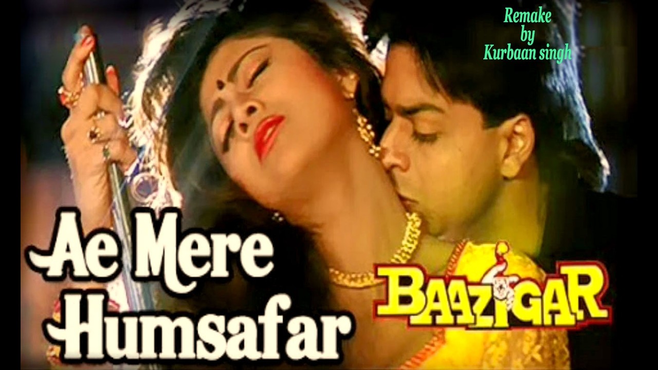 Ae Mere Humsafar | Shah Rukh Khan | Shilpa Shetty | Baazigar | 4K | Vinod Rathor | Alka yagnik