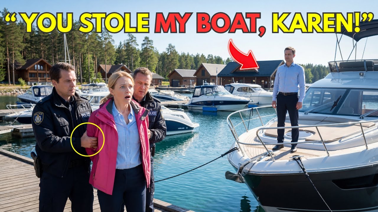 HOA Karen “Borrowed” My Boat — I Reported It Stolen and Had Her Arrested