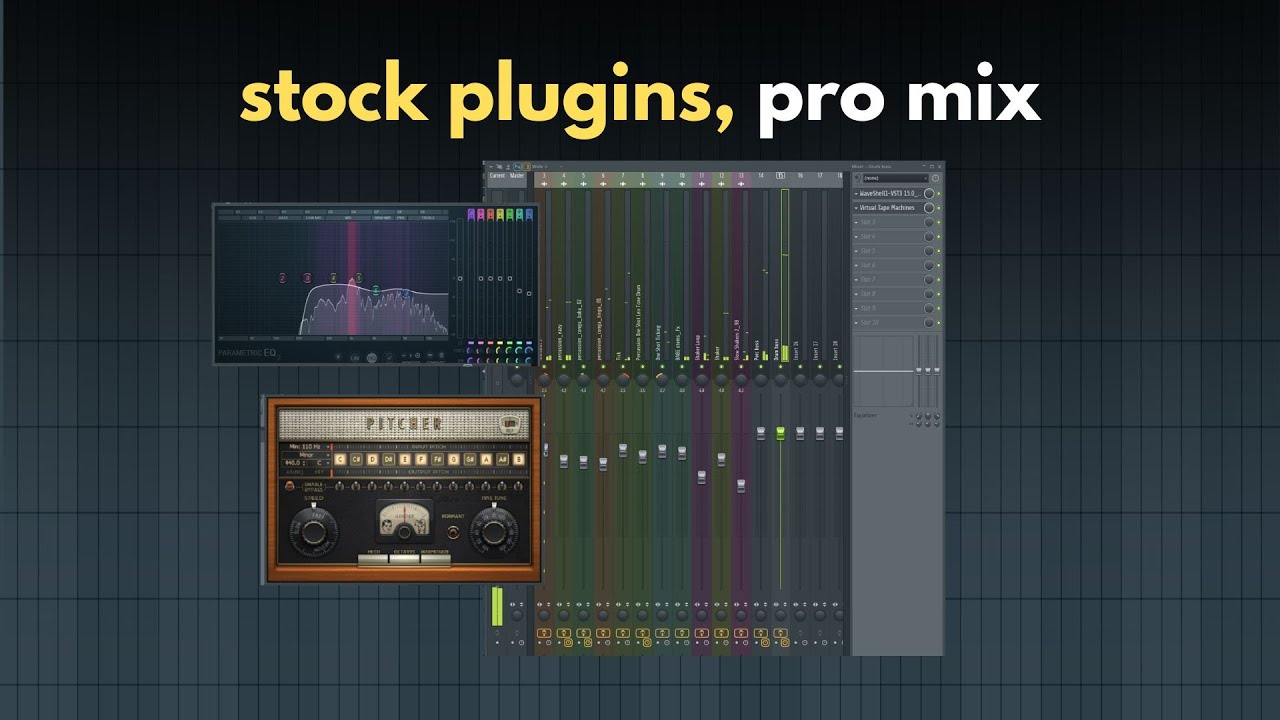 Mix Vocals with stock plugins in FL Studio
