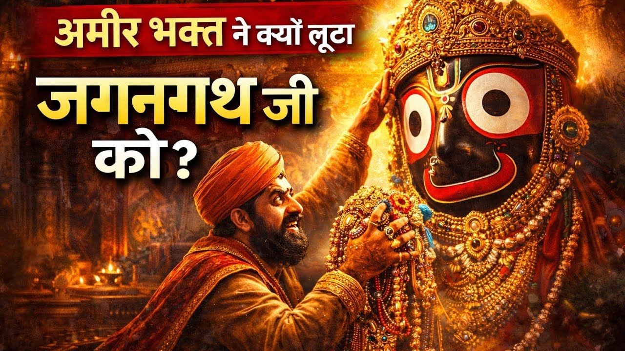 अमीर भक्त ने क्यों लूटा जगन्नाथ जी को? जगन्नाथ मंदिर की रहस्यमयी कथा | Jagannath Ji Ki Adbhut Katha