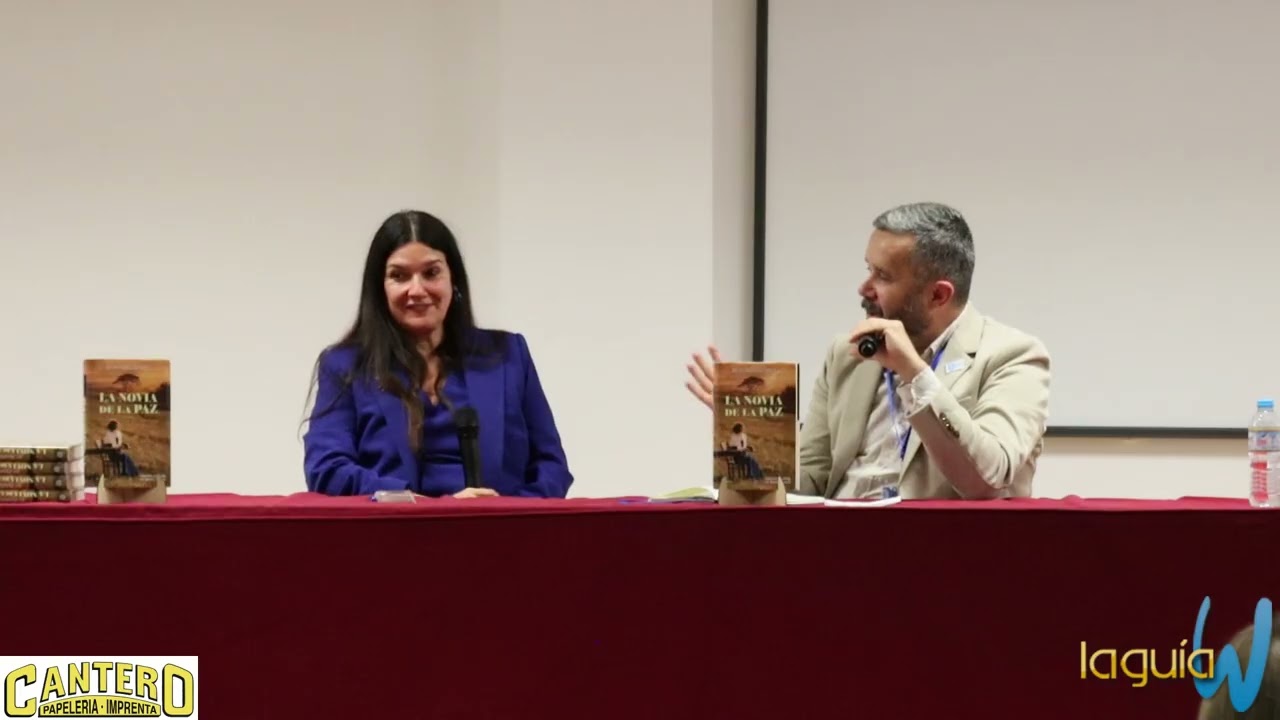 ROSARIO RARO con La Novia de la Paz FERIA DEL LIBRO Molina 2025