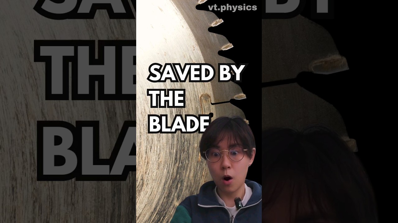 How does a saw stop work? #physics #science #engineering