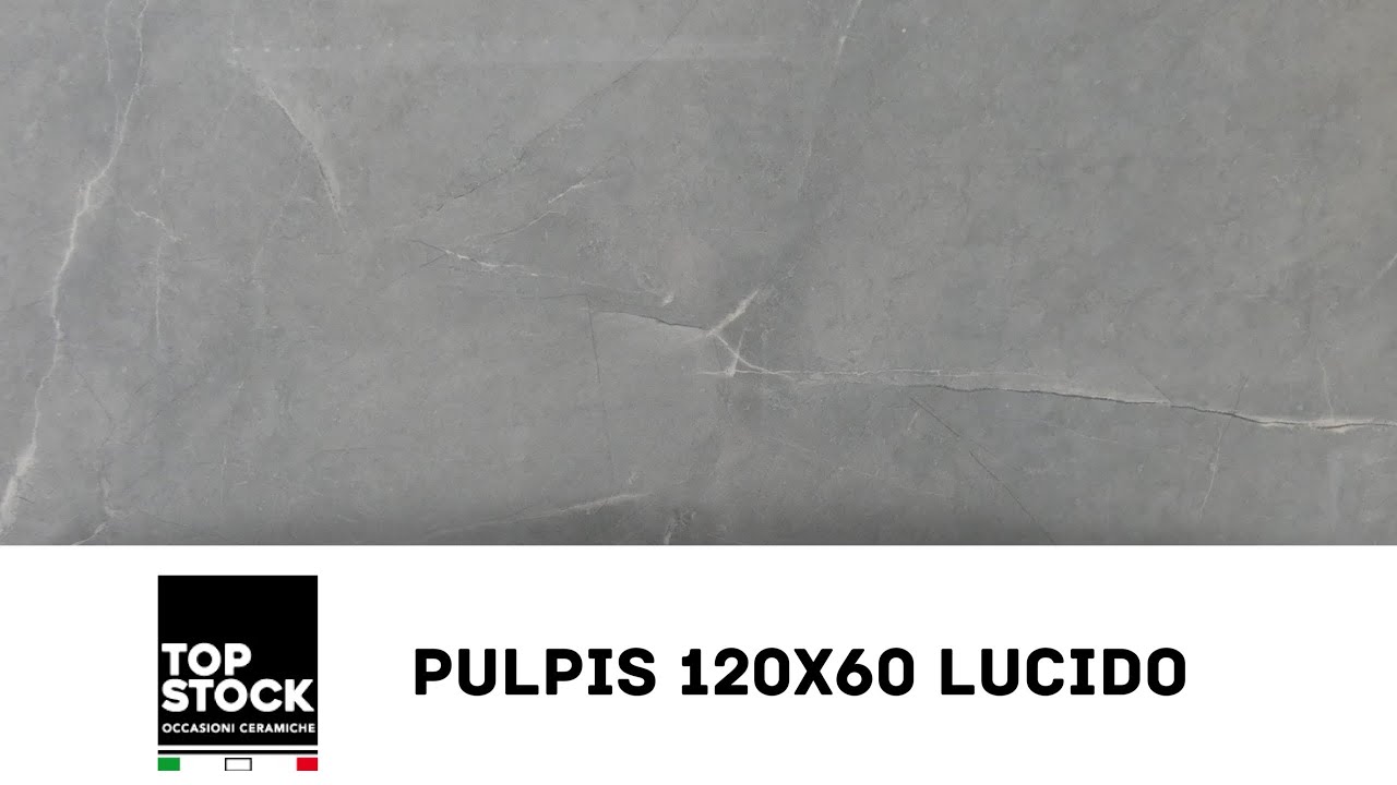 Pulpis Grey Lucido - grès porcellanato effetto marmo - link qui 👇 sotto per acquistare