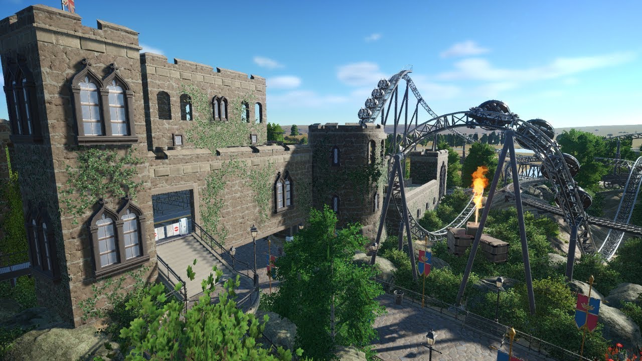 Let's Play Planet Coaster - Globe Explorer Episode 4 - Mack Spinning Coaster