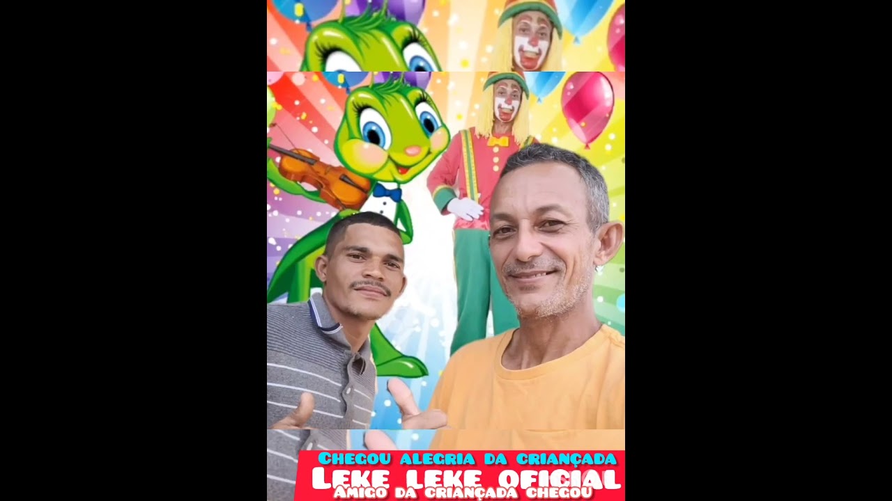 Pediu a gente obedeceu trazendo essa alegria da criançada.