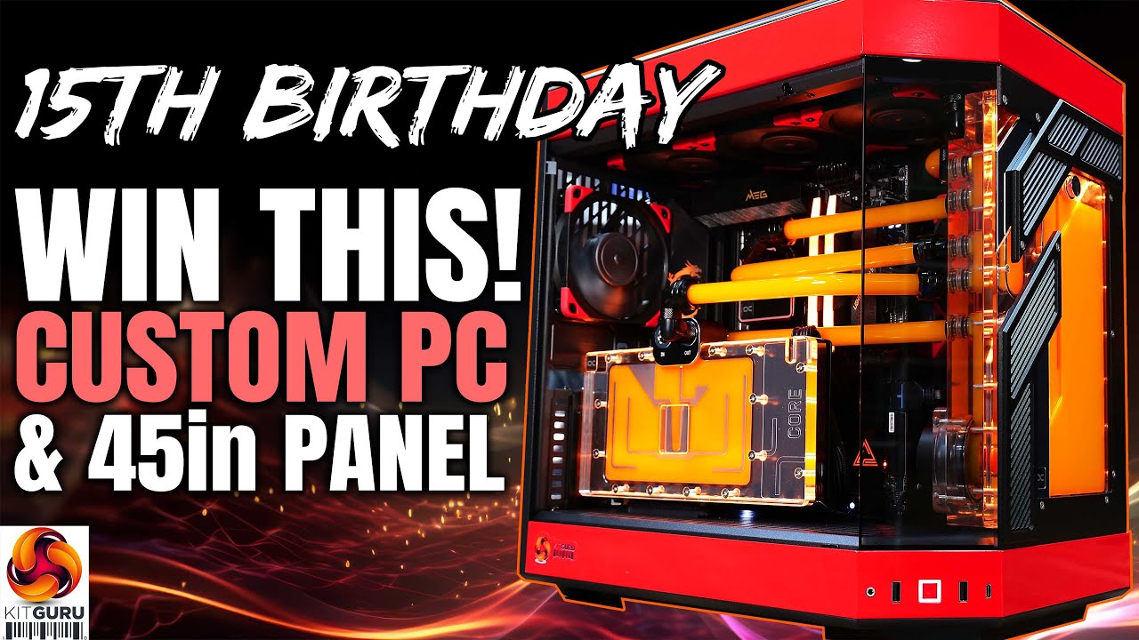 KitGuru is 15 &ndash; Let's give away a PC we made (and 45in monitor)