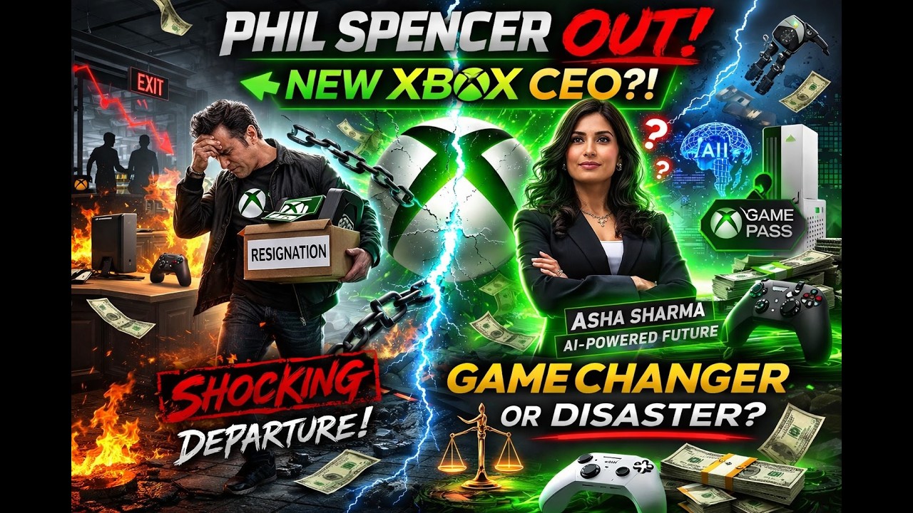 Xbox MELTDOWN: Phil Spencer Retires, Sarah Bond Quits, New CEO Has NO Gaming Experience?!