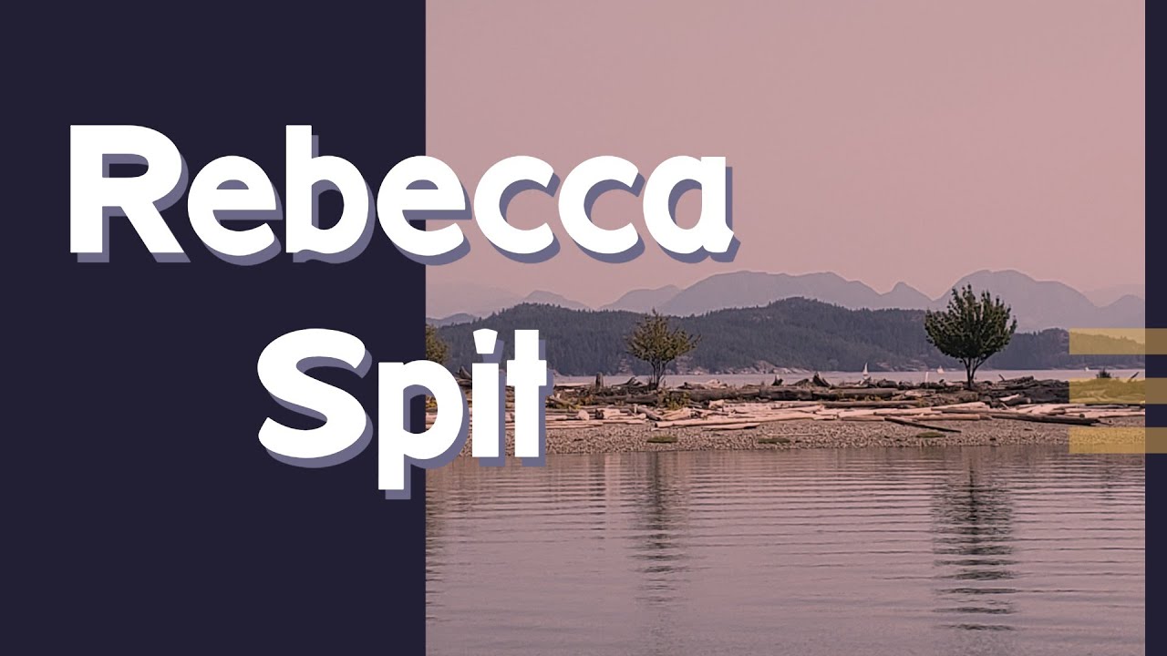 Anchoring at Rebecca Spit Provincial Park BC Canada