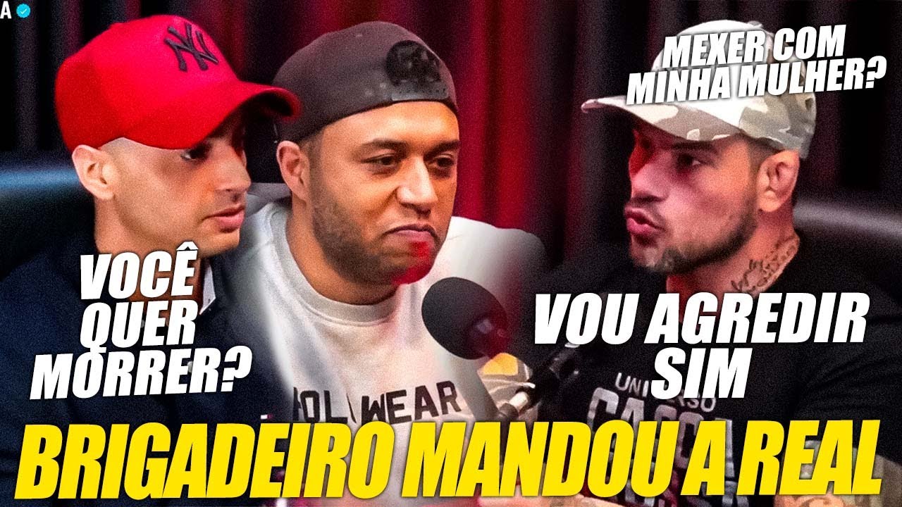 QUASE DEU BRIGA EM DEBATE NO REDCAST - MARCELO BRIGADEIRO
