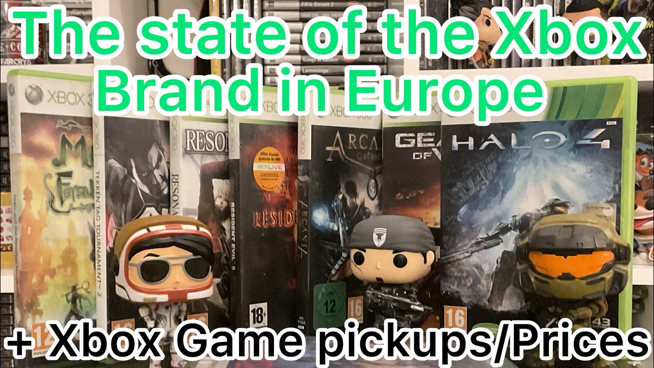 ICOLLECT EP3 - The state of the Xbox in Europe and Xbox Series/One/360 Game pickups and Prices