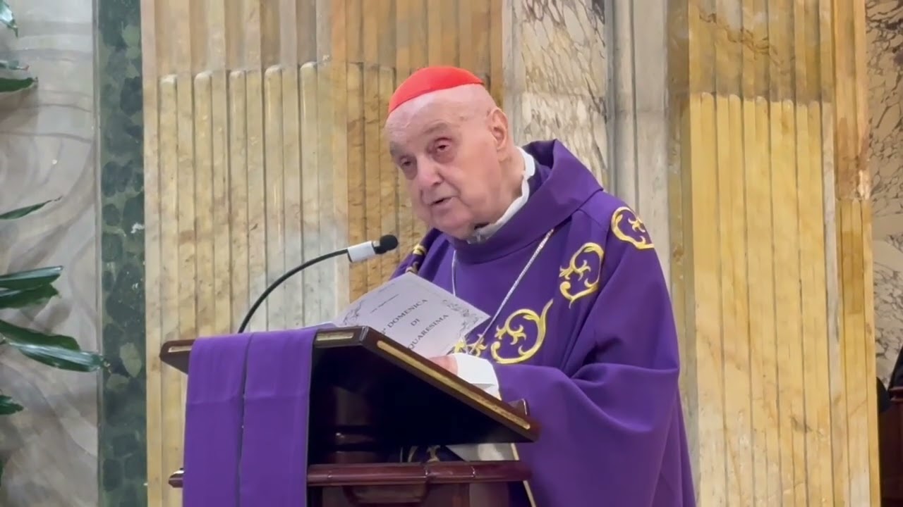 OMELIA 1 MARZO 2026, II DOMENICA DI QUARESIMA CON IL CARDINAL COMASTRI