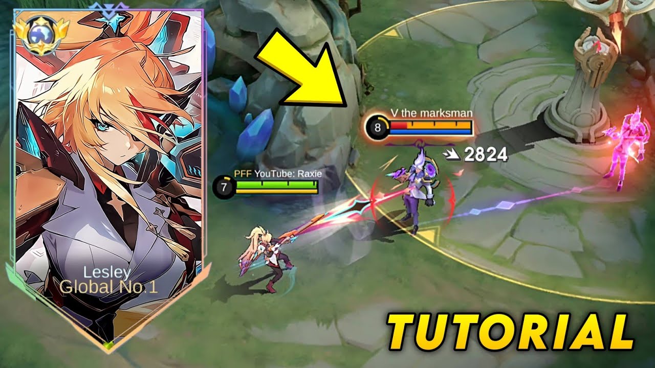 TUTORIAL: HOW TO DESTROY EVERYONE IN GOLD LANE USING LESLEY? (MUST WATCH)