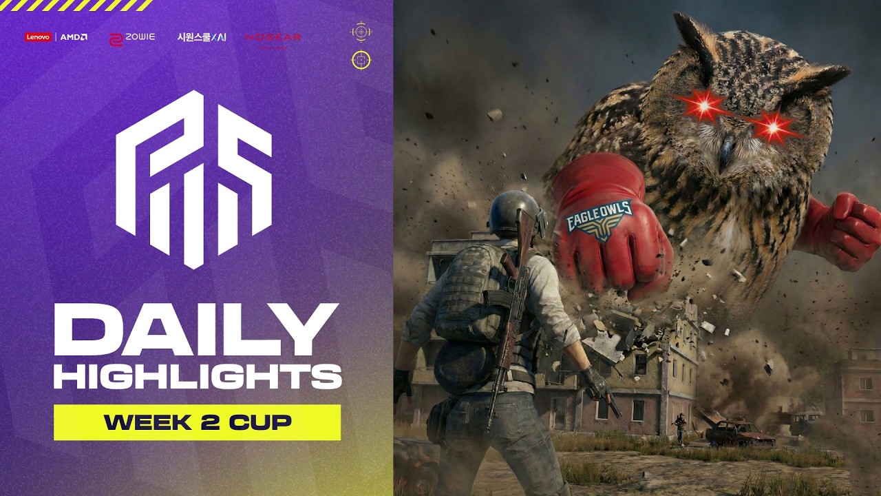 PWS 예선 생태계 교란종 등장, EOS⎮PWS: PHASE 1 CUP WEEK 2 하이라이트 ⎮ 2026 PWS: PHASE 1 CUP [배틀그라운드] [배그]