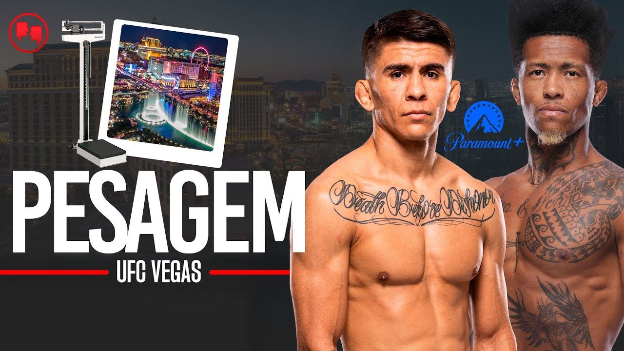 PESAGEM AO VIVO: BAUTISTA vs LOKDOG