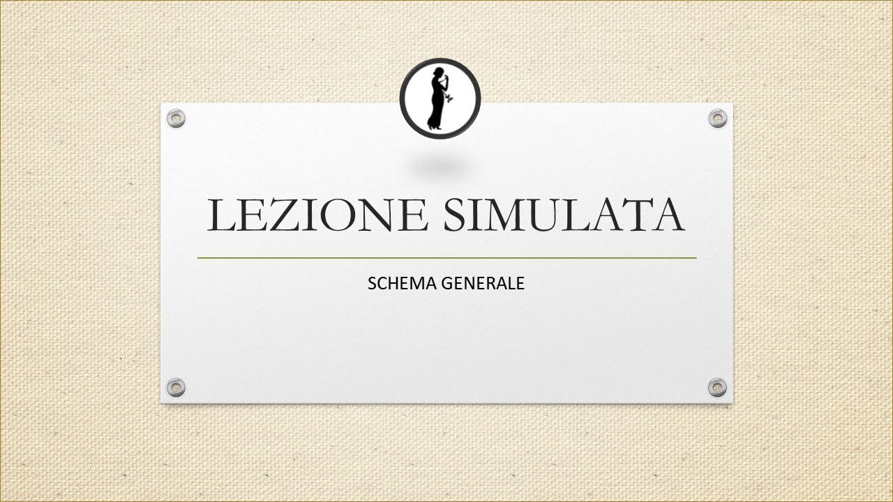 Concorso Docenti Infanzia Primaria Lezione Simulata