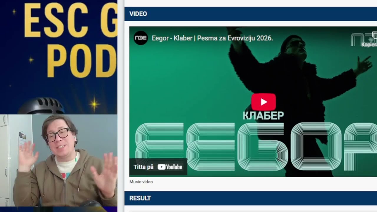 *Бонусное видео* Евровидение 26: Эгор - 