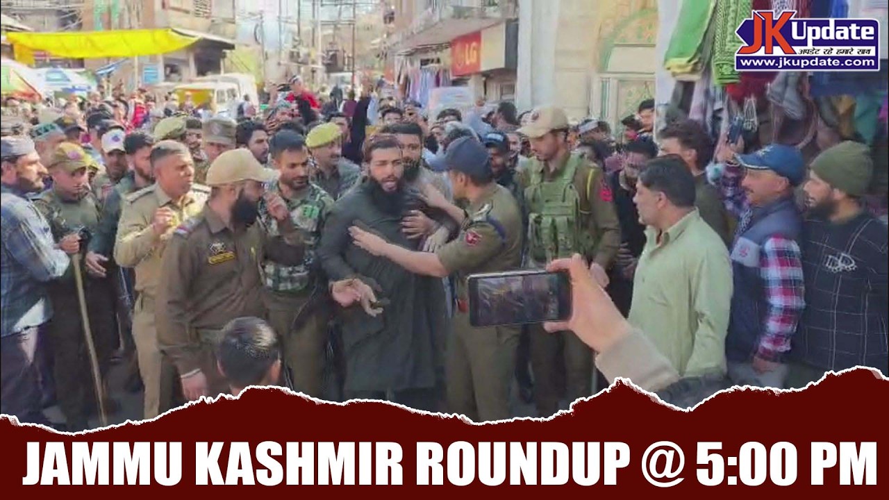 Jammu Kashmir Roundup @ 5 Pm 06 March 2026