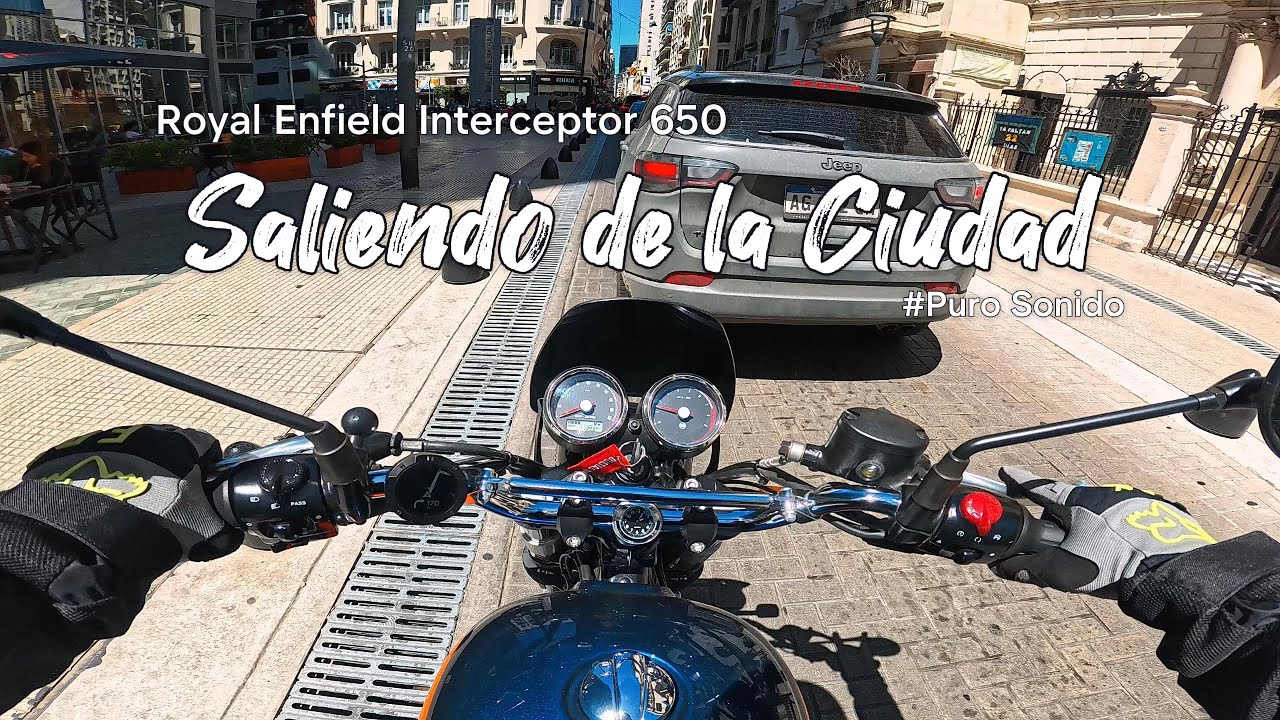 Royal Enfield Interceptor 650 - Solo sonido -  escapes bulldog motorcycle supply
