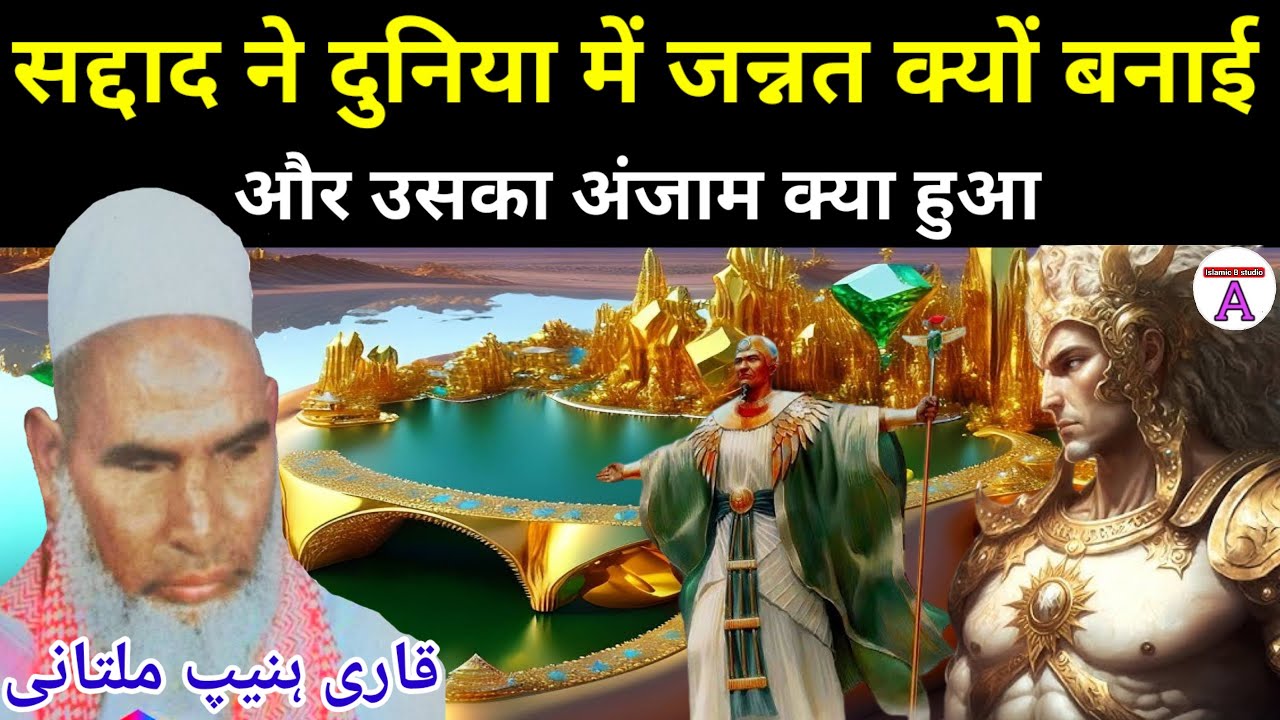 सद्दाद ने दुनिया में अपनी जन्नत क्यों बनाई 😱 Shaddad ki Jannat / Qari haneef multani Qari Hanif byan