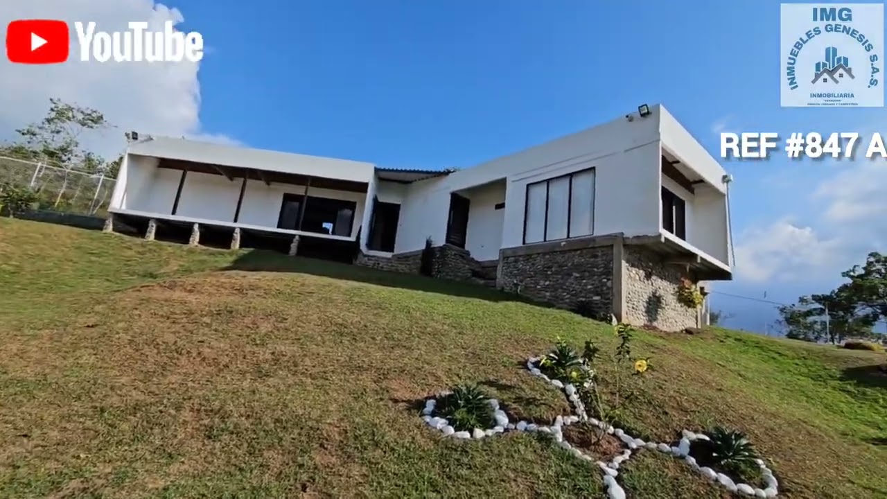 ref 847a vendo casa campestre en pavas #inmueblesgenesis#campestre#fincas#lote#casascampestres