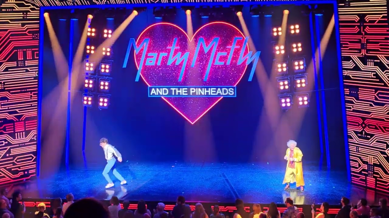 Back To The Future The Musical, opening night August 3 2023, curtain call