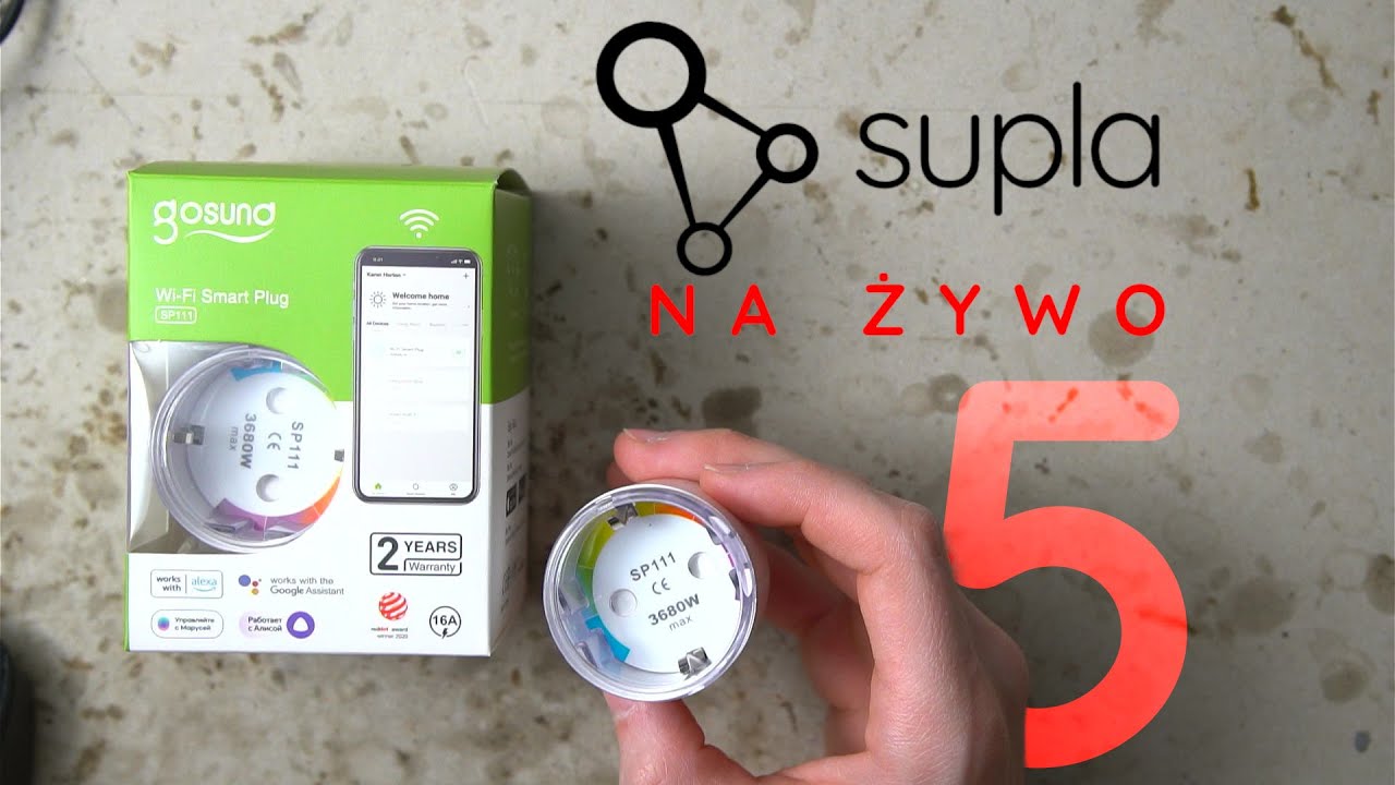Supla na żywo 5.1 (SP111 - Gosund)
