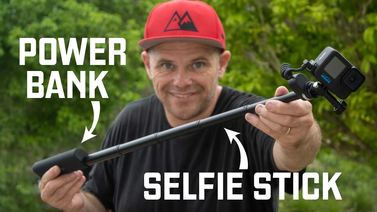 RECHARGEABLE SELFIE STICK for your Action Camera