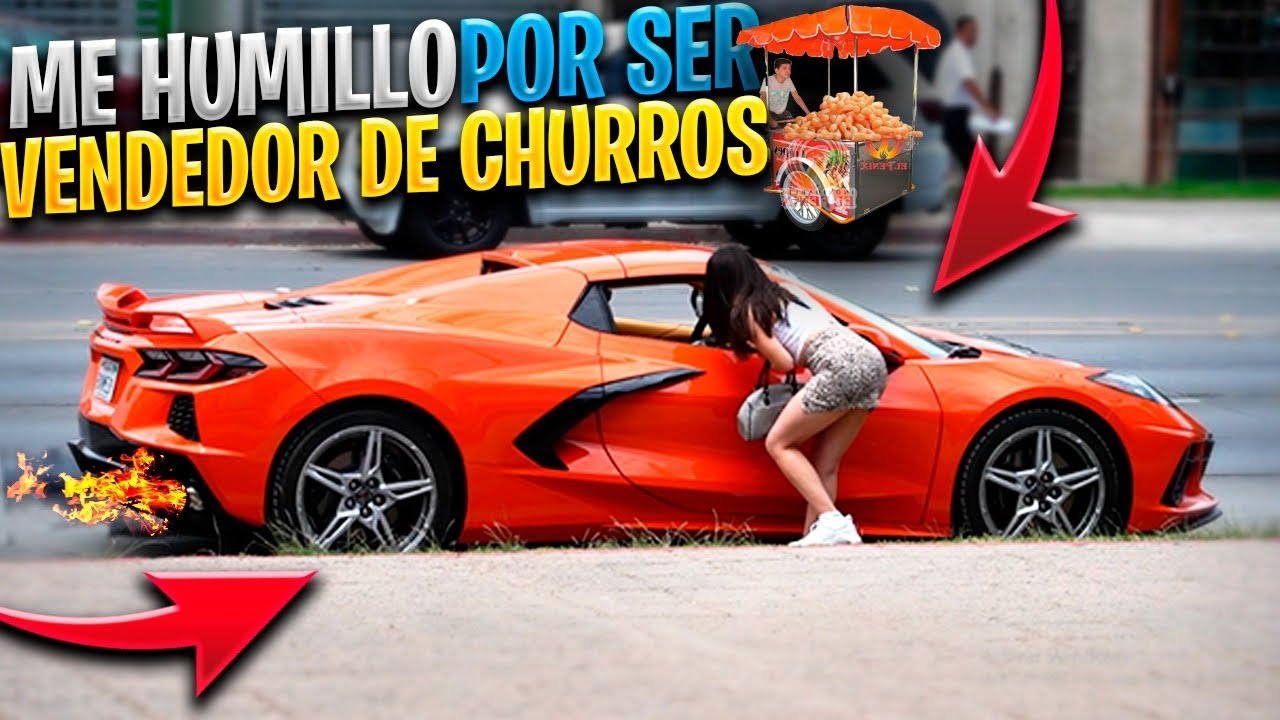 INTERESADA me rechaz&oacute;  por ser vendedor de CHURROS hasta que vio mi CORVETTE | GERABOY