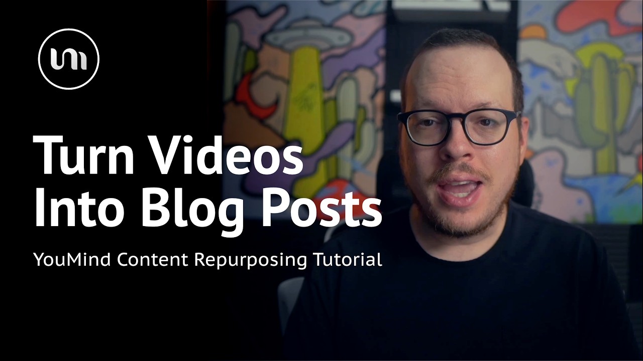 Turn YouTube Video Into Blog Post | YouMind Content Repurposing Tutorial