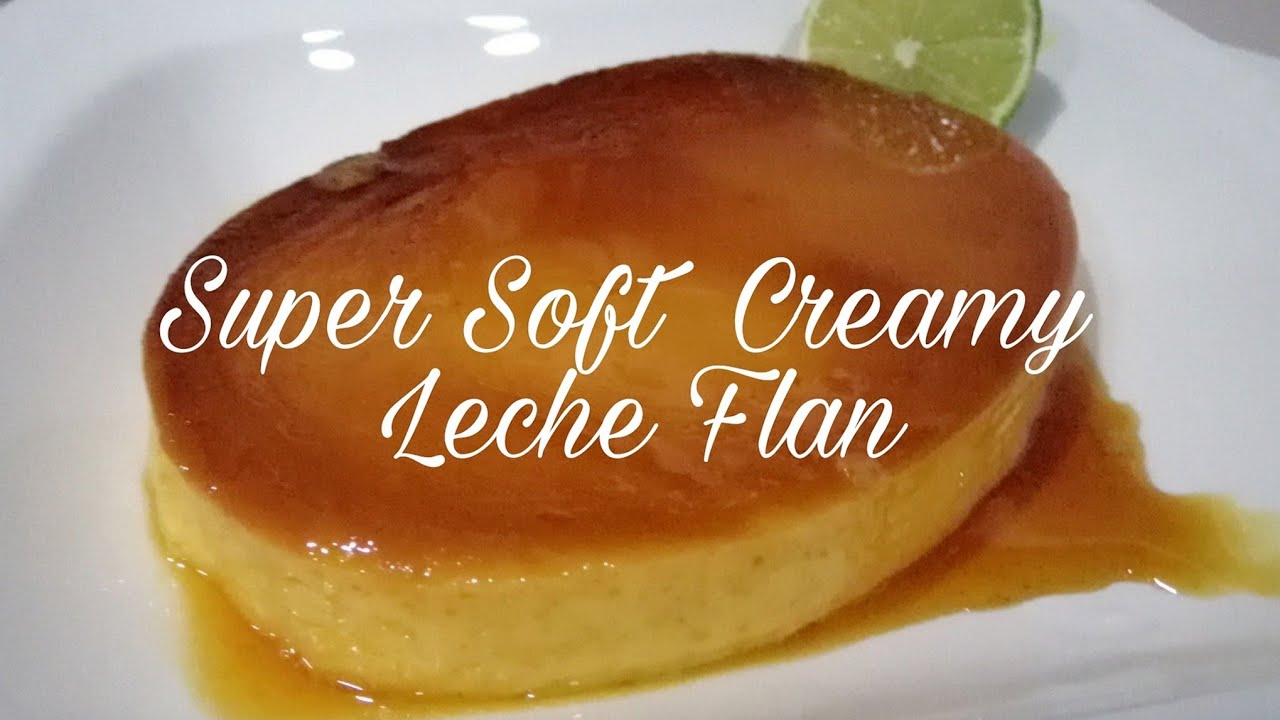 Super Soft Creamy Leche Flan / with lime (dayap)