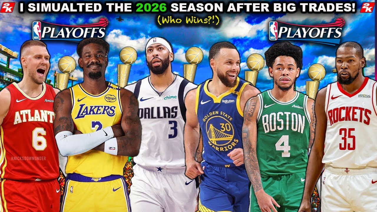 Simulating the 2026 NBA Season Again! (Live 2k Games)