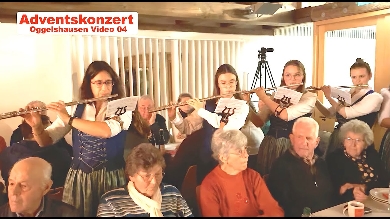 🎄Video 04 „Andachtsjodler  &  Mentis“ ⭐ Adventskonzert 2025 Musikkapelle Oggelshausen