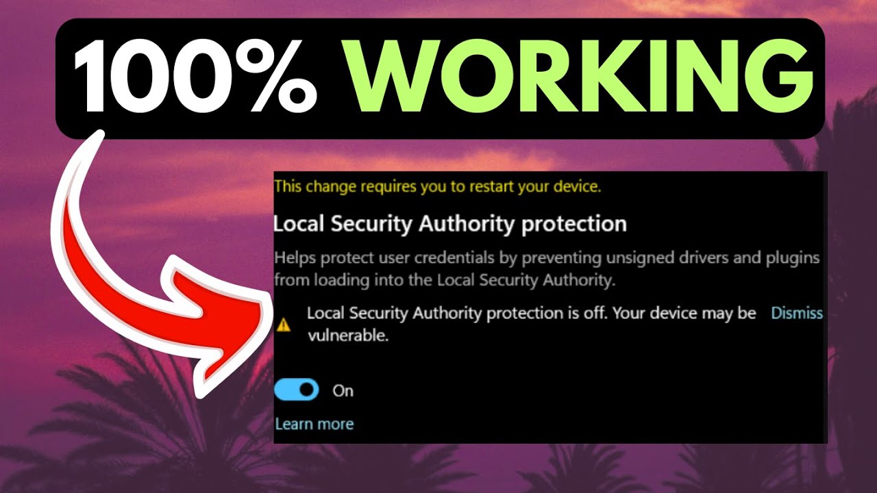 How to Enable Local Security Authority LSA Protection in Windows 11