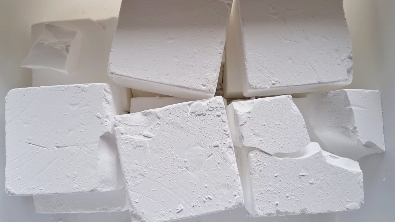 11 Blocks of Fluffly Soft Crunchy Gym Chalk ~ Plain Jane ~Anxiety &Stress Relief ~ASMR Calming Video