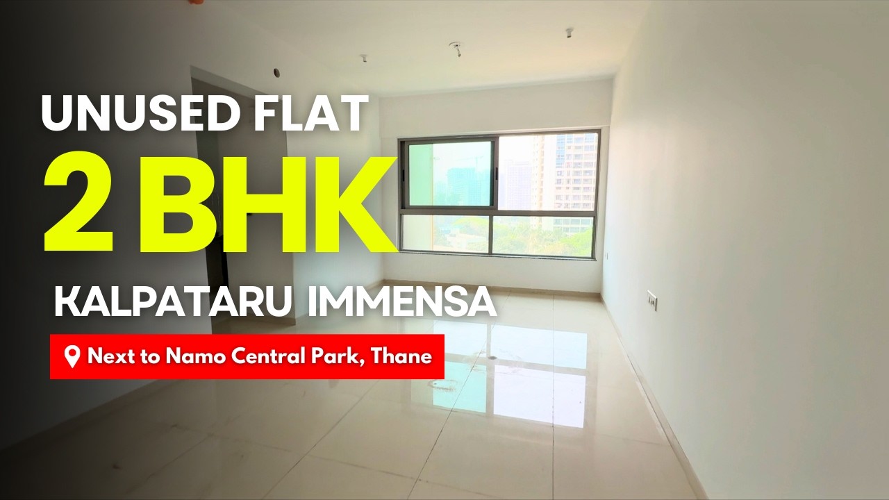 Unused 2 BHK Flat For Sale In Immensa, Kalpataru Parkcity, Kolshet Road, Thane | Open View